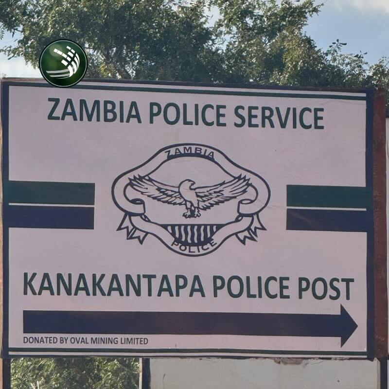 OVAL MINING, COOPERLEMON  CONSULTANCY, AND THE BUSHBABY FOUNDATION ENHANCE POLICE VISIBILITY IN KANAKANTAPA WITH STRATEGIC BILLBOARD INSTALLATION